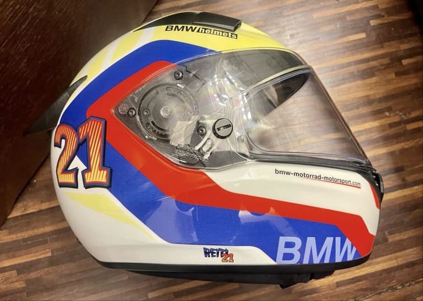 300 km/h 58/59 M/L Kask pełnotwarzowy BMW Hyper Race Reiterberger ECE