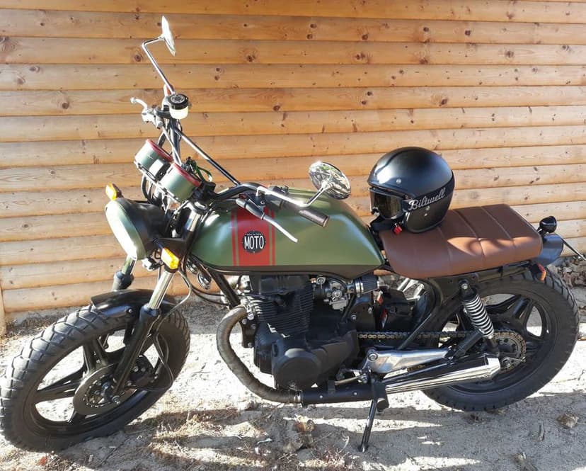Honda CB 400 T (1982) Scrambler / Custom by Moto Tatoo – Ważne OC i PT
