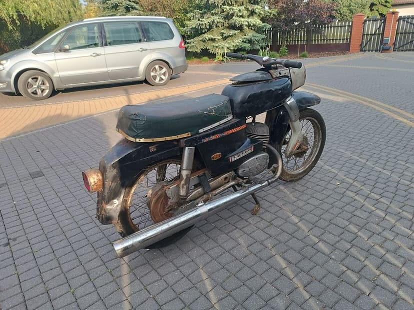 Shl m17 gazela WSK zamiana zamienię motocykl quad cross prl auto bus