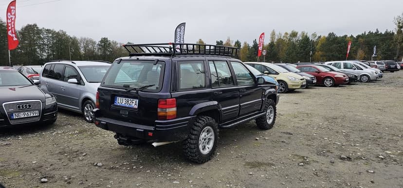 SKUP AUT Bydgoszcz  JEEP Grand Cherokee 4.0 GAZ 4x4 Snorkel / Bagażnik