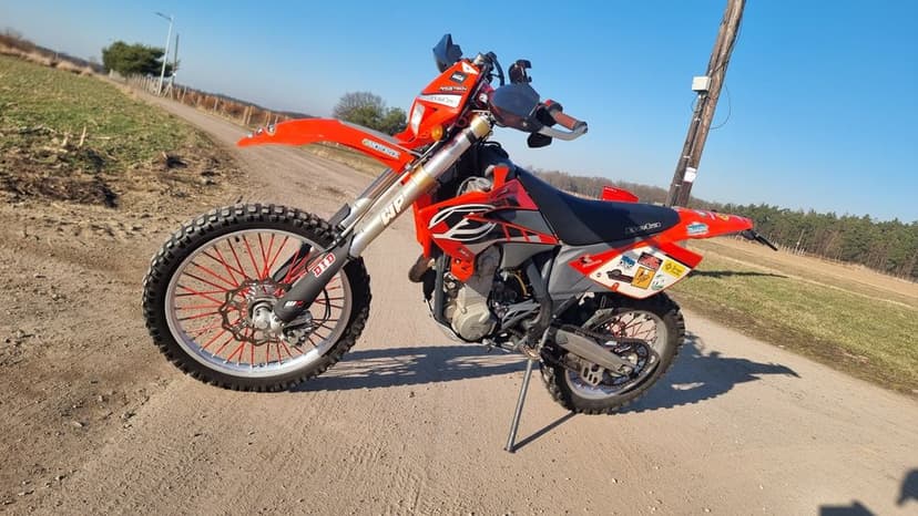 Beta rr 525 enduro cross silnik ktm A2 rfs nie ktm