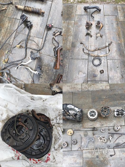 Części Yamaha kodiak 400 4x4 1995