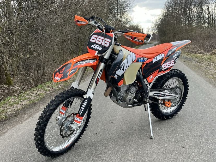 KTM XC-F 250 z 2014 Dodatki Remont