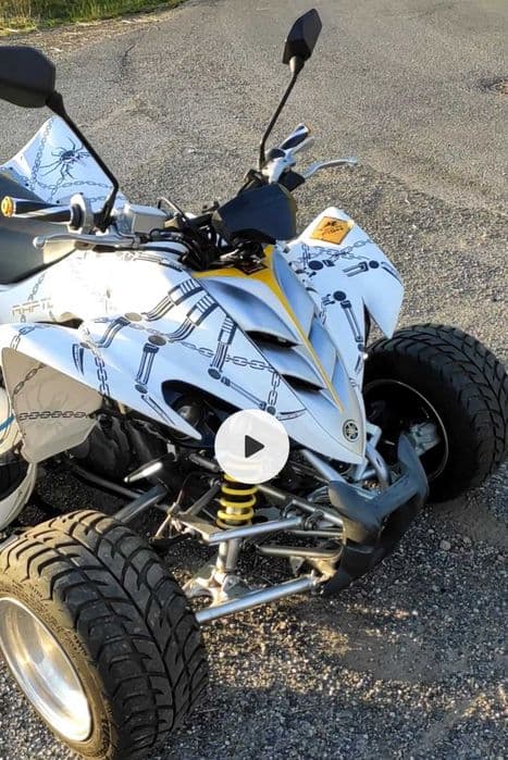 Yamaha Raptor 350 zarejestrowany cena zimowa mocny i szybki