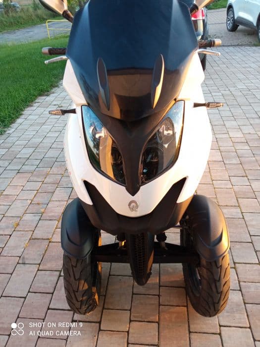 Aeon Quadro 350s, na kat. B, trójkołowiec, trike