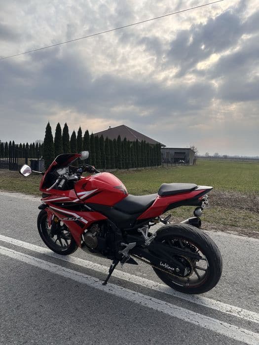 Honda Cbr 500R „35KW A2” uszkodzona „07/2017r”
