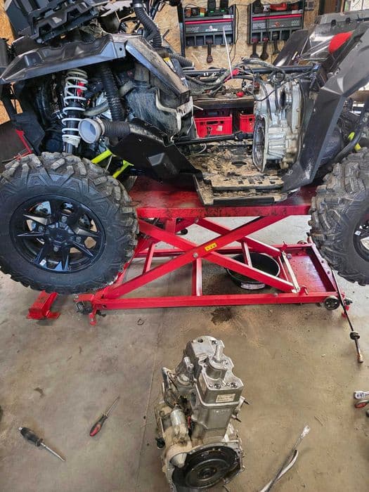 Bak Silnik Polaris Sportsman Ranger RZR 570 części 500 naprawa serwis