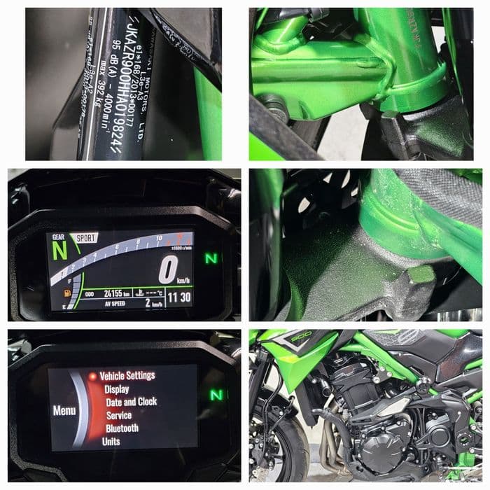 Kawasaki Z900 A2 35KW  2023 ROK LED Wydech  Austin Racing jak NOWA