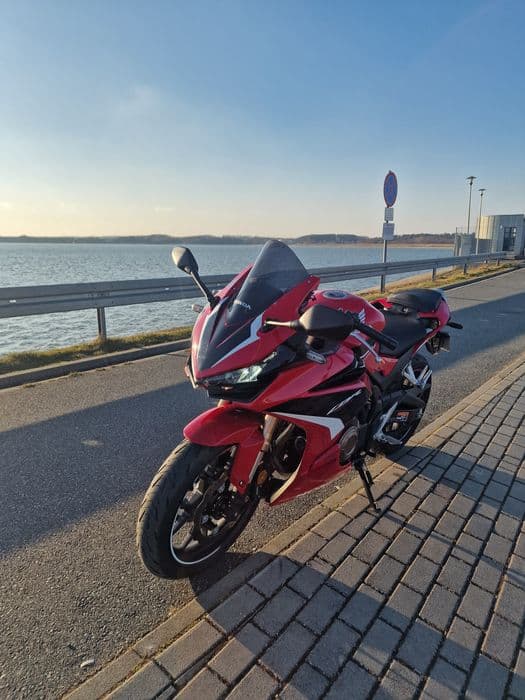 Honda CBR 500 R 2022 r. 7tyś km polift upside-down, 2 tarcze, ABS, A2