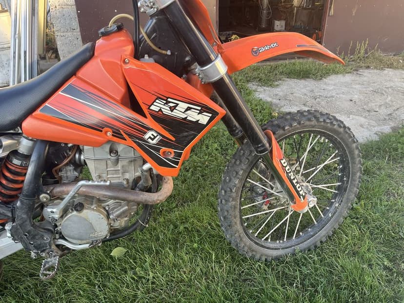 KTM SXF 250 4T 2006r po remoncie