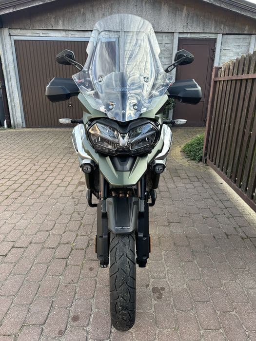 Triump Tiger 1200 XCA - najbogatsza wersja, Matt Khaki Green