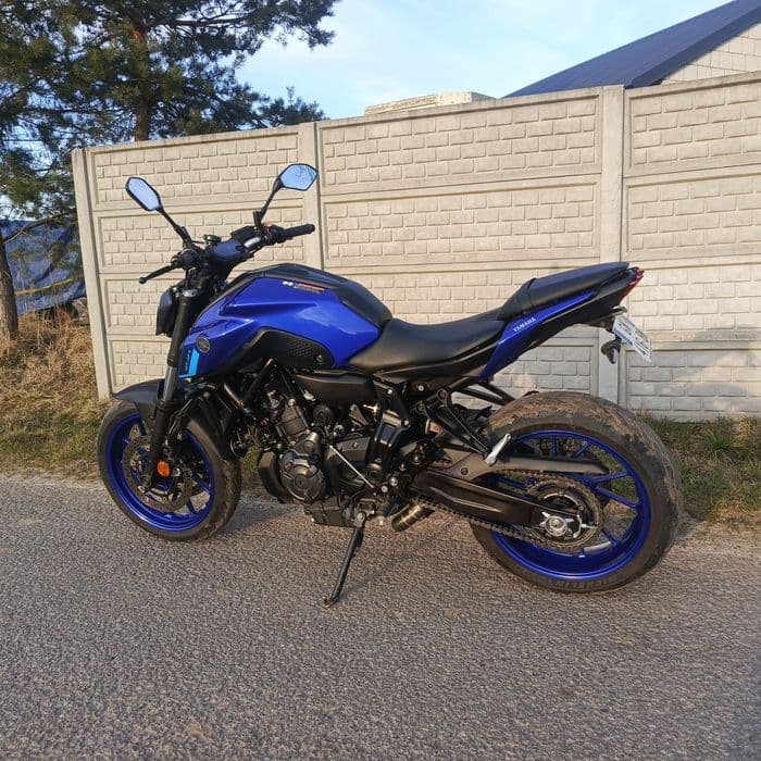Yamaha mt07 23 rok mały przebieg super stan akrap