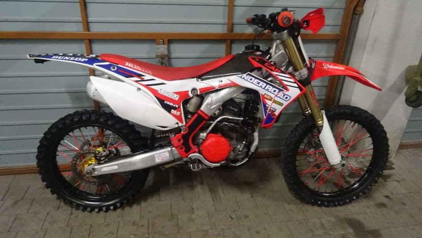 Honda CRF 250 cross 2015r. zamiana