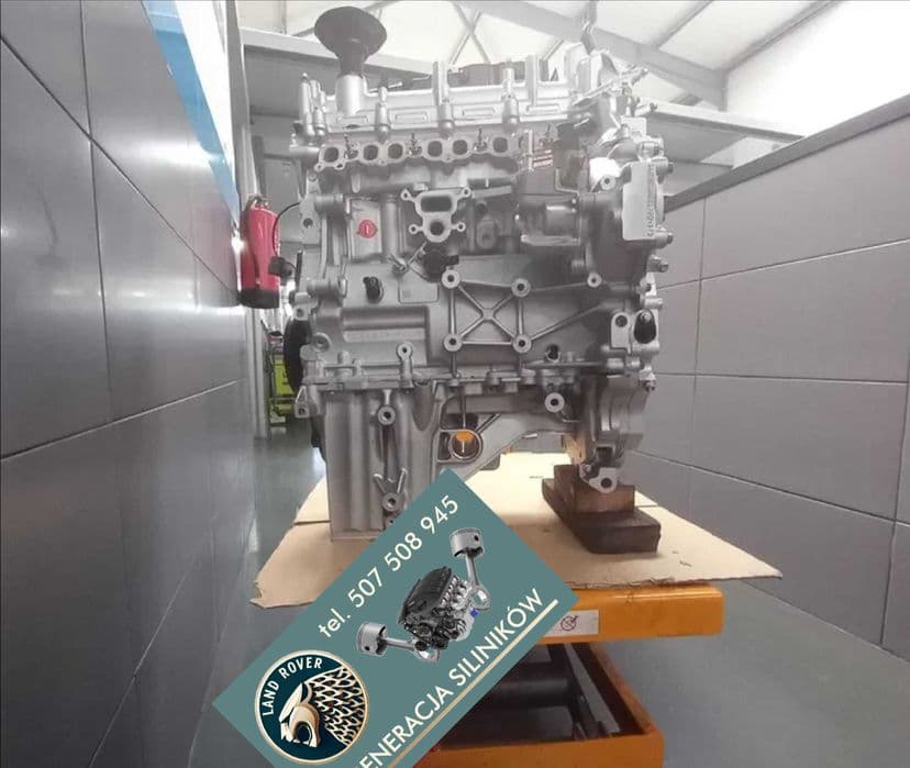 Silnik regenerowany Range Rover velar discovery sport 2.0 204DTA
