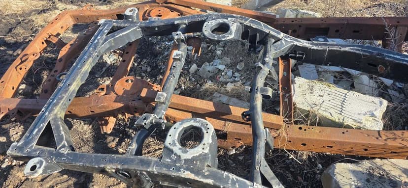 Nissan patrol rama ocynkowana