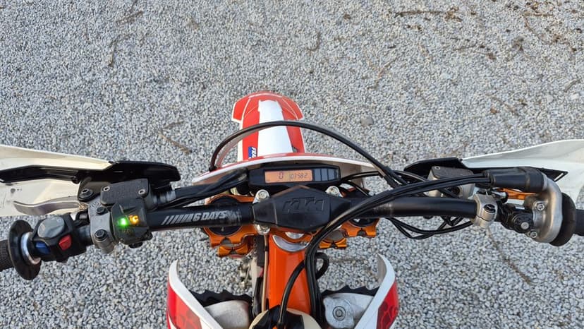 KTM EXC F250 sixdays France zarejestrowany
