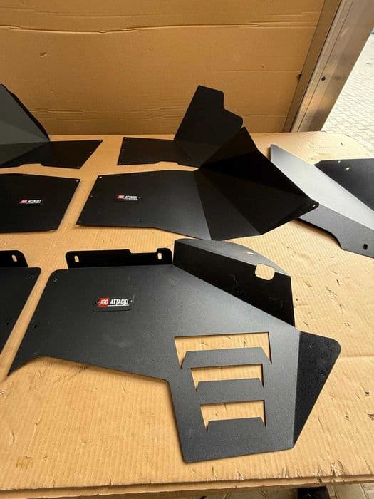 Nadkola Stalowe Przednie i Tylne V1 Styl JEEP WRANGLER JK 2007 - 2017