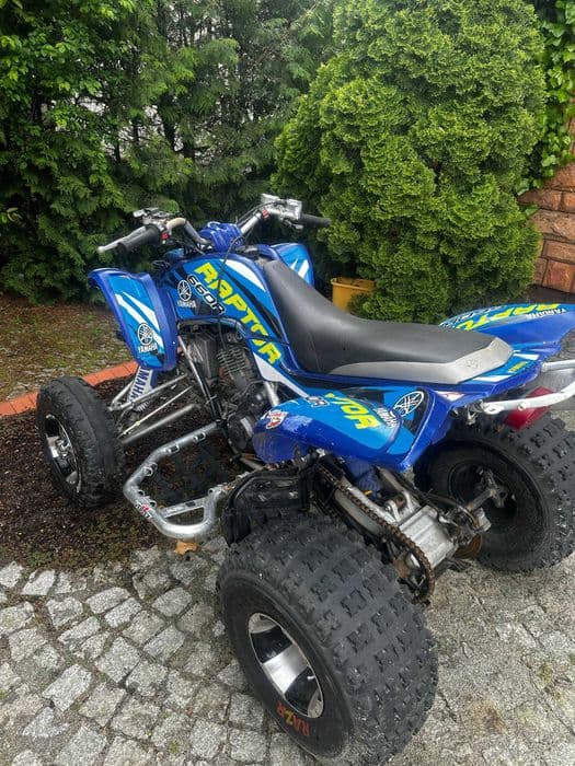 Yamaha Raptor 660 R brak homologacji