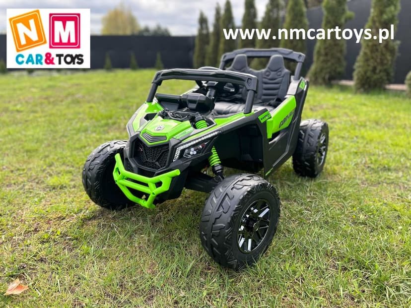 Auto na akumulator 800W 4x4 24v/7ah CAN-AM MAVERICK Buggy dla dzieci