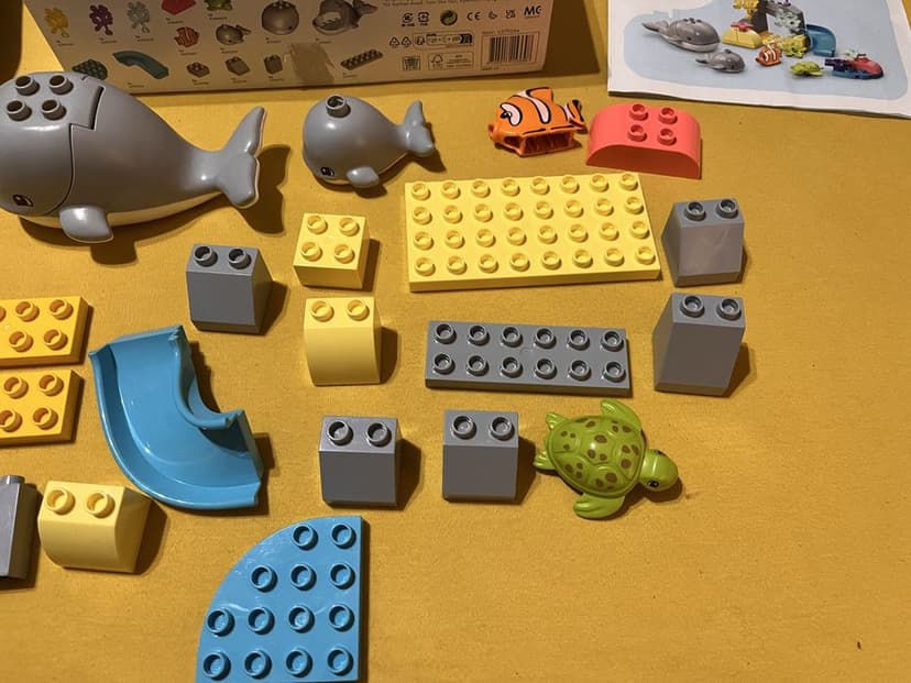 10972 lego duplo ocean zwierzeta