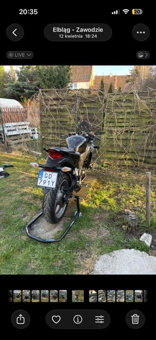 Honda CBR250R w Elblągu