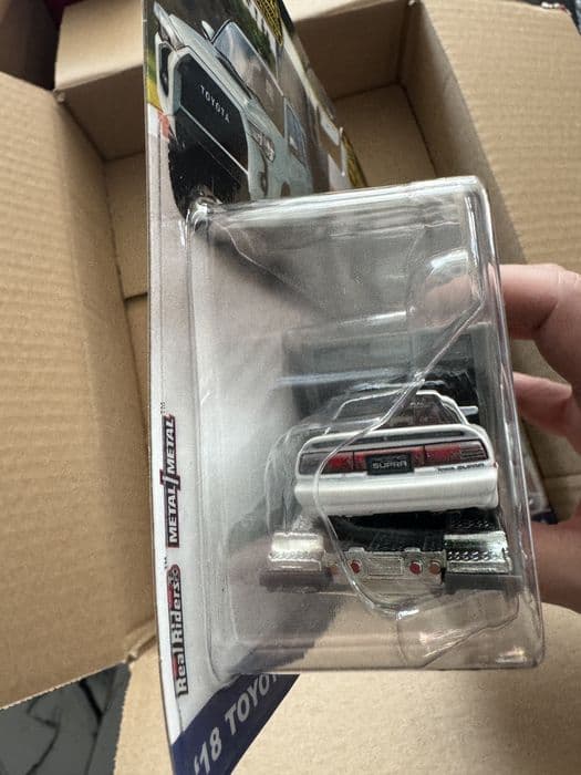 Hot Wheels Premium Team Transport Toyota Supra MK3 + 4RUNNER laweta