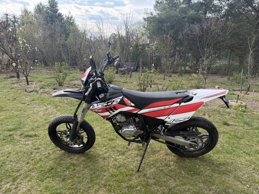 Beta lc125rr supermoto niski przebieg super stan