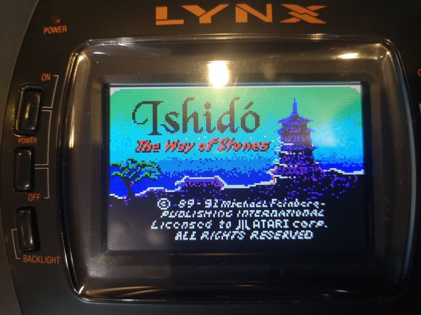 Ishido Way of Stones ATARI LYNX gra + plakat RETRO sklep Ursus