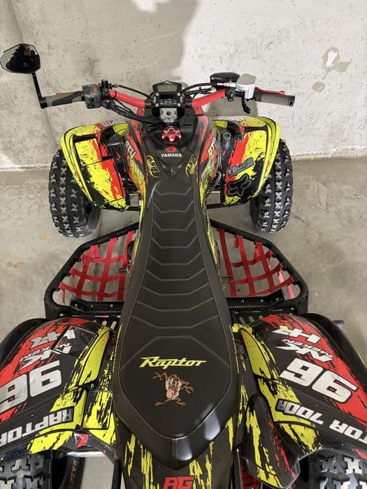 Quad Yamaha Raptor 700 SWAP er6 homologacja