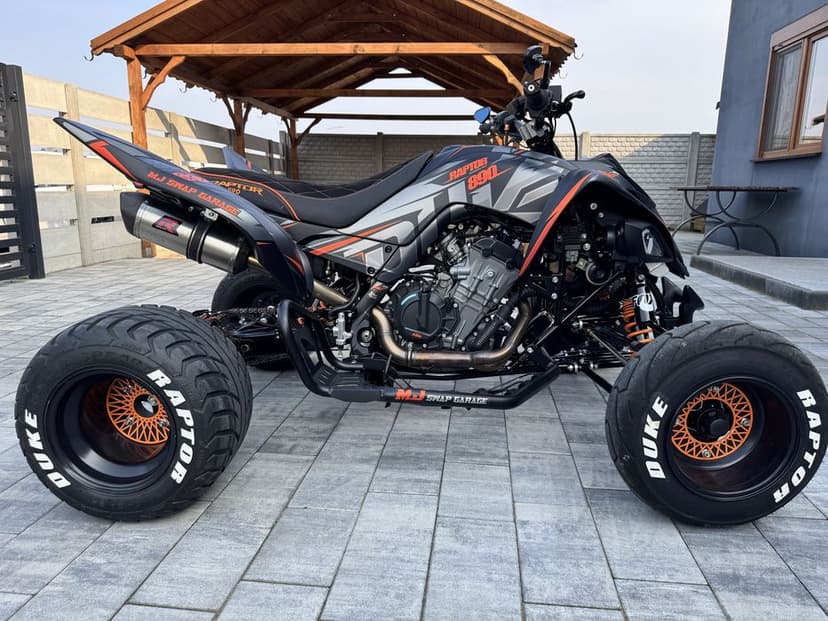 Yamaha Raptor swap 890r