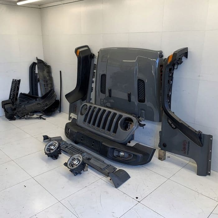 Kompletny Przód Maska Zderzak Pdn Jeep Wrangler Iv Jl Rubicon 20R