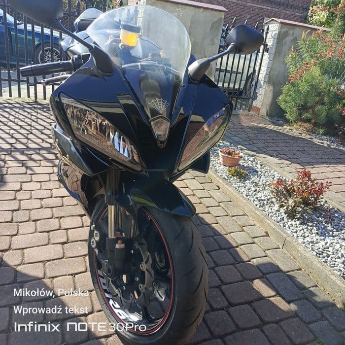 Yamaha R6 2006 przebieg 60 tys bez wkladu, przygotowany do sezonu