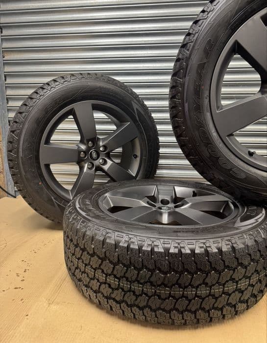 Nowe Koła Alufelgi Land Rover Defender 20” Goodyear All Terrain 255/60 Oryginał 5szt TPMS