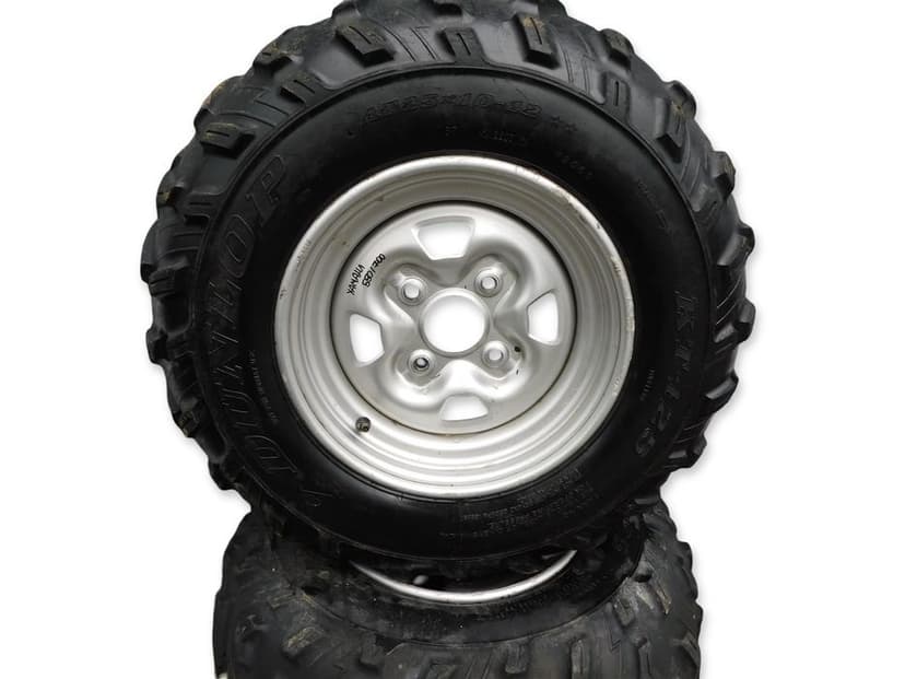 KOŁA KOMPLET 4 SZTUKI DUNLOP KT425 25X10-12 25X8-12 YAMAHA GRIZZLY 550 700