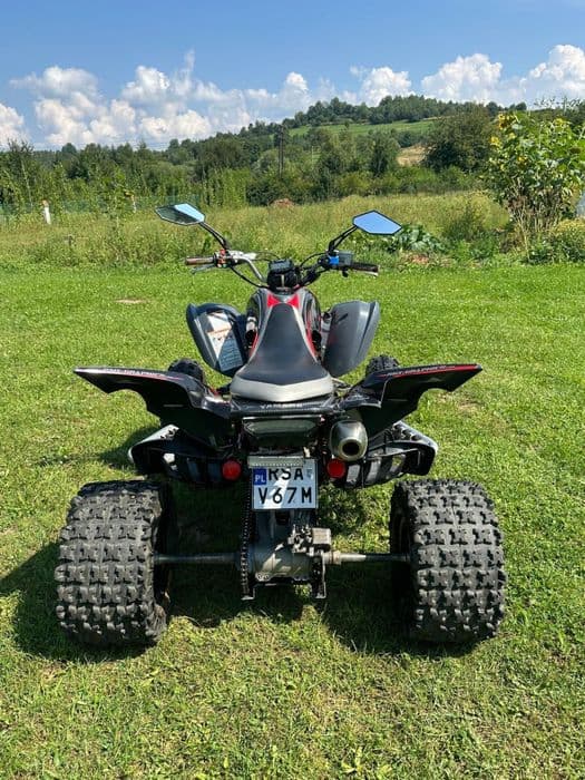 Yamaha Raptor 700r zajerestrowana