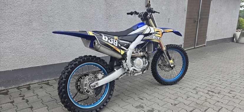 Yamaha Yzf 250 rok 2019 Super Stan 122 Mth Od Nowości Rozrusznik Wtrysk Oryginalne plastiki