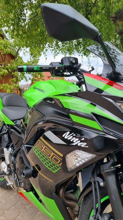Kawasaki ninja 650 KRT po serwisie ABS 3750 przebieg