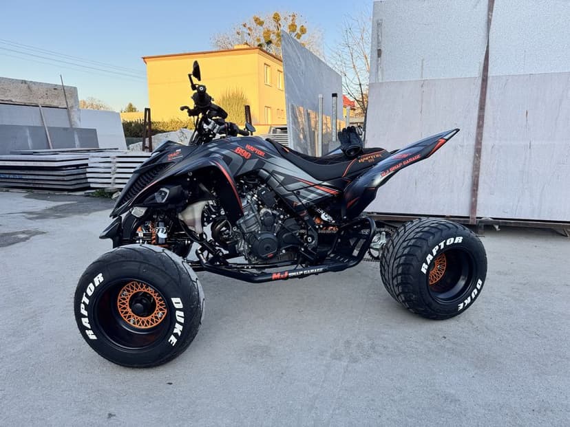 Yamaha Raptor swap 890r