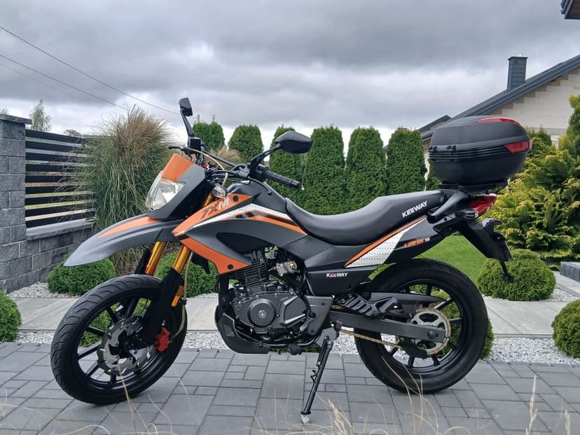 Supermoto Keeway TX 125 Adventure  jak KTM Duke. Super Stan