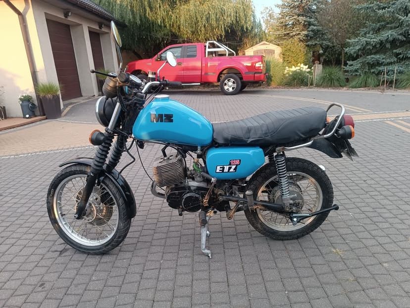 MZ Etz 125 zamiana zamienię motocykl quad cross prl auto bus