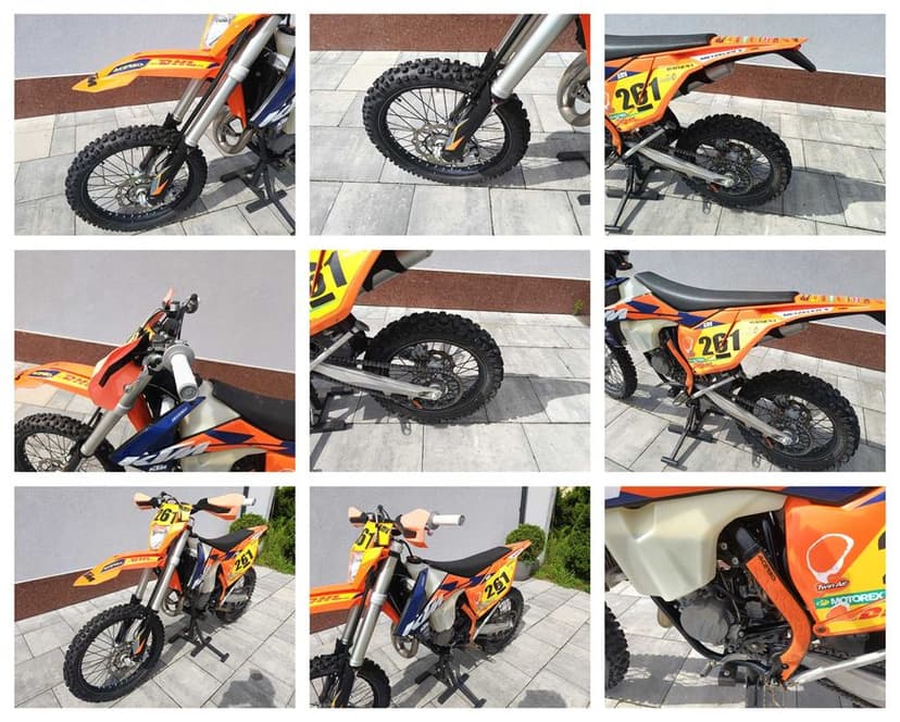 KTM 125 XC-W, 2018 r. DOKUMENTY, transport, raty  jada na kat B!