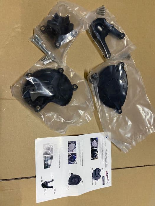 Bmw S1000rr S1000r Pokrywy Osłony Silnika GB RACING Ochrona Pokryw