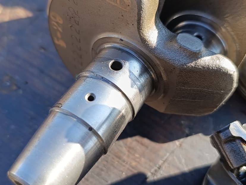 Bardzo dobry wał Yamaha FZ6 2004 - 2009r korbowody tłoki korbowód tłok