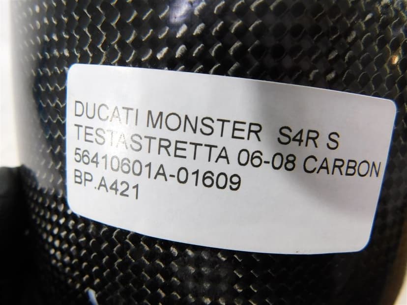BŁOTNIK PRZÓD PRZEDNI DUCATI MONSTER S4R S TESTASTRETTA 06-08 CARBON 56410601A-01609