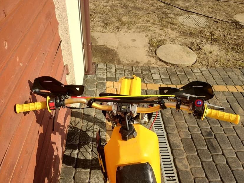 Cross SUZUKI RM80/140 MRF swap