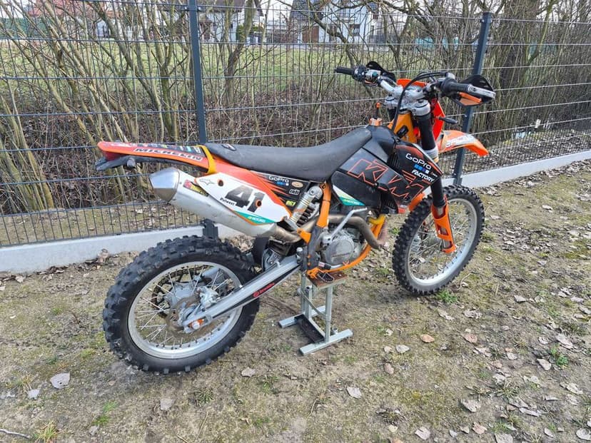 KTM EXC 400 RFS 2007r. MOUSSE i Wentylator SPAL ważny przegląd i OC