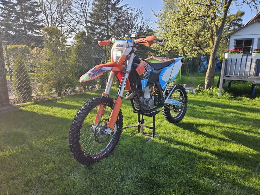 KTM exc 450 excf supermotl zarejestrowany 350 250