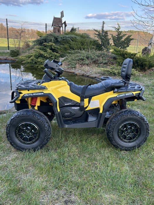 Quad na akumulator Outlander 4x4 DK-CA005 Żółty