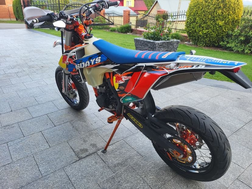 KTM EXC 450 Six Days 2017 – Supermoto – Stan idealny, 1883km przebiegu