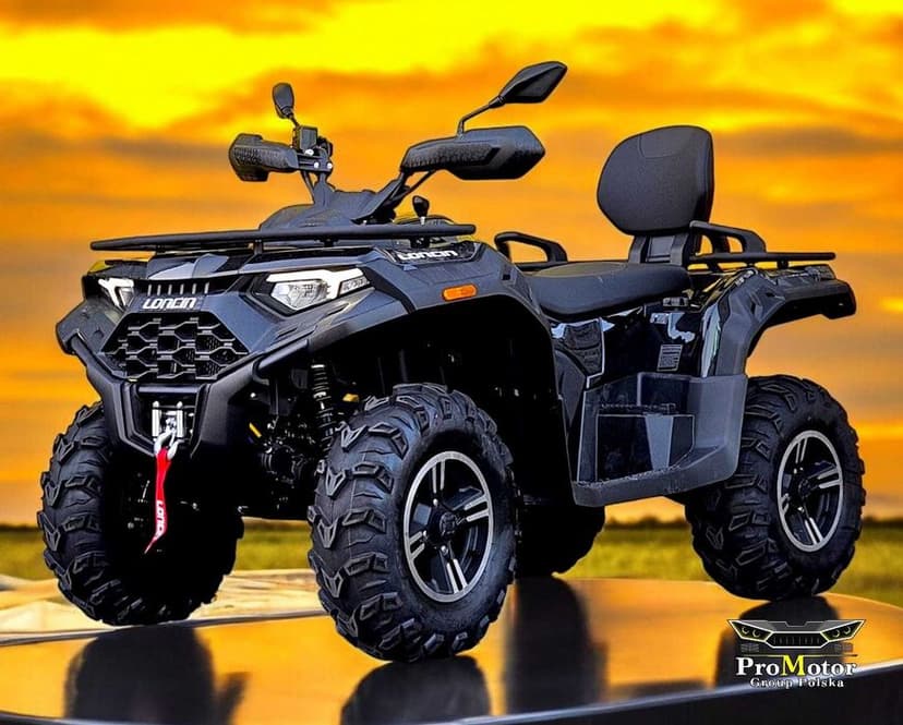 LONCIN XWOLF 550L EPS //  kufer pług / wspomaganie / ProMotor / 2025 /